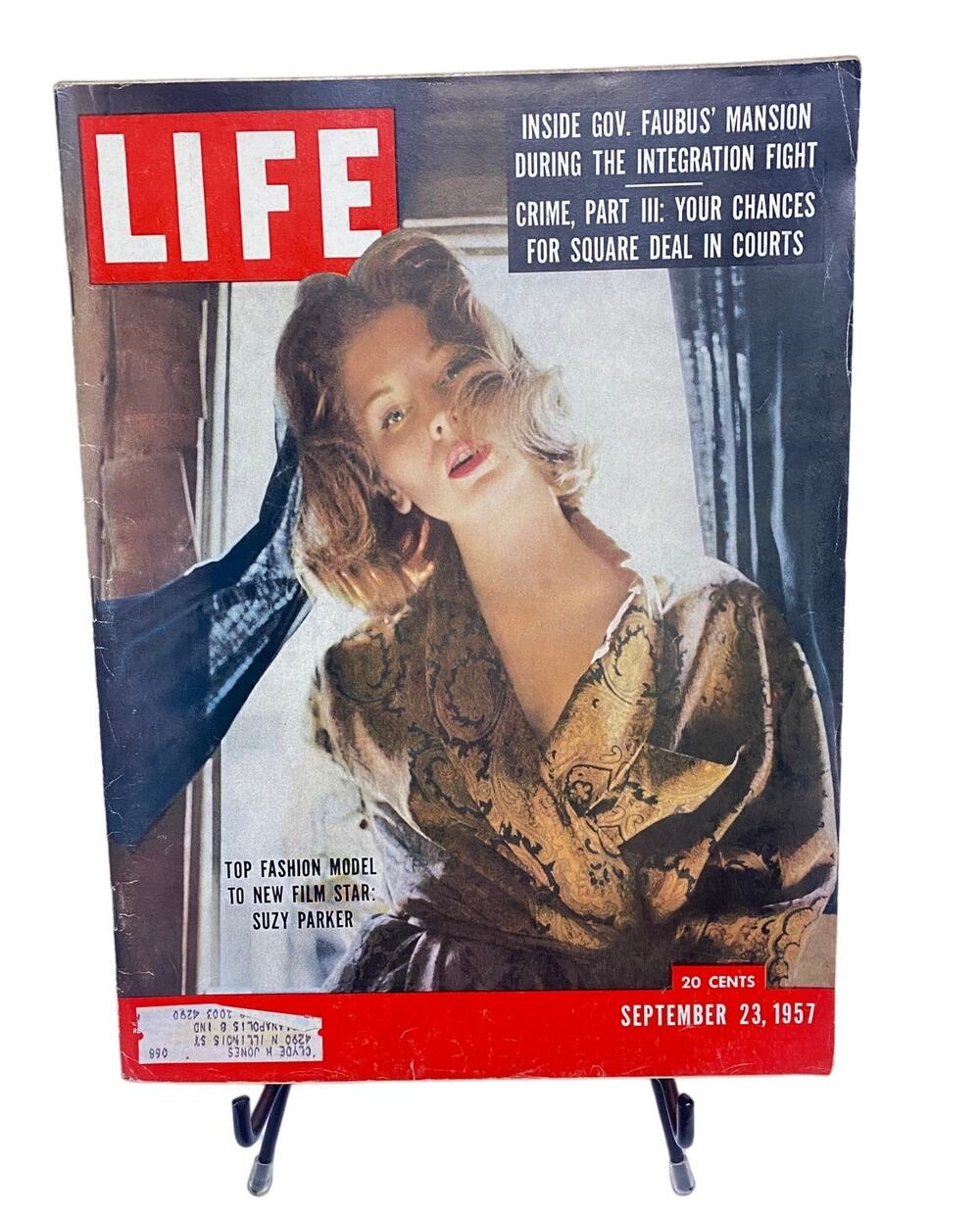 LIFE Magazine Sept 23 1957 Suzy Parker Cover Little Rock Crisis Van Doren